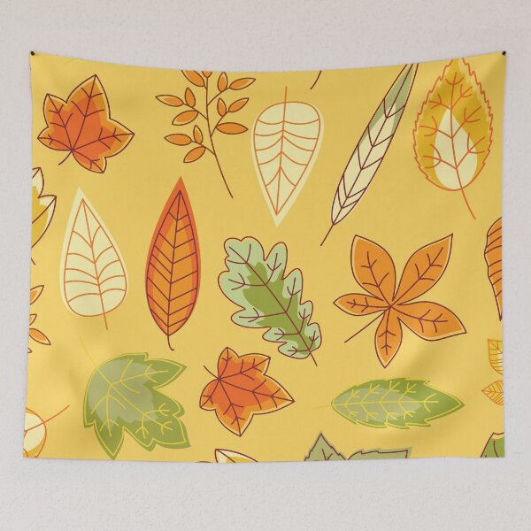 Item preview, Cozy Autumn Leaves designed and sold by AllDesigns09.