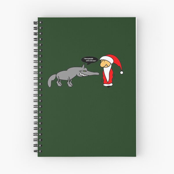 Item preview, Santa Claus and Wolf designed and sold by spontania.