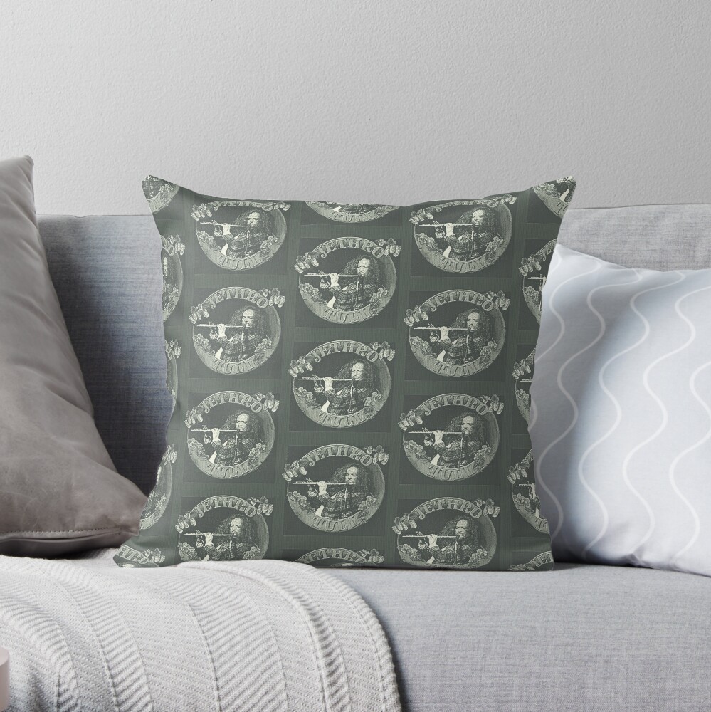 sage throw pillow