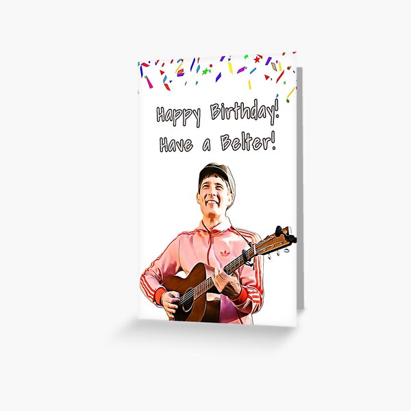 Gerry Cinnamon birthday cards and gifts  Greeting Card