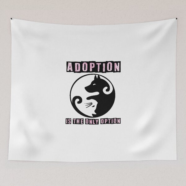 Item preview, Adoption Is The Only Option - Adopt Don't Shop - Dog Lovers Dogs designed and sold by Superhero Gear.