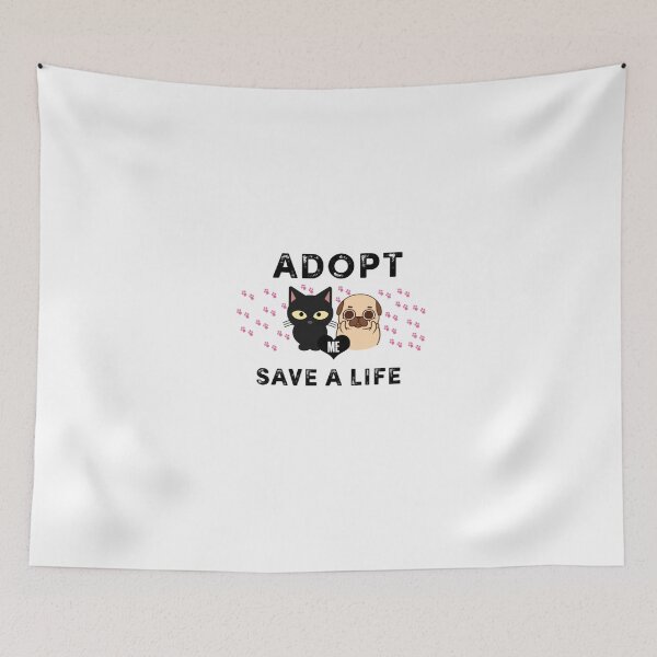 Item preview, Adopt Save A Life - Dog Lovers Dogs designed and sold by Superhero Gear.