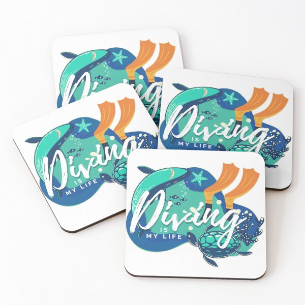 Item preview, I Love scuba diving - Diving is my life! designed and sold by miaoxiang9.