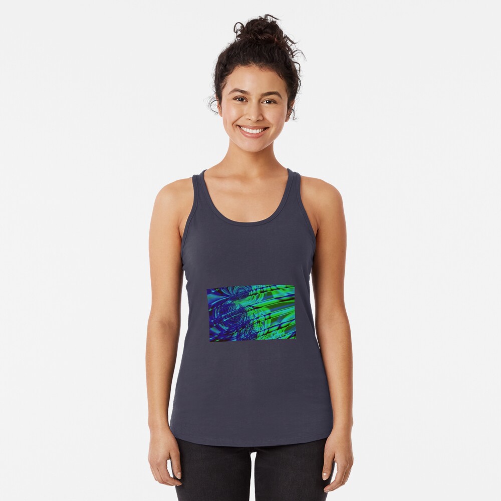 Through a Looking Glass Racerback Tank Top