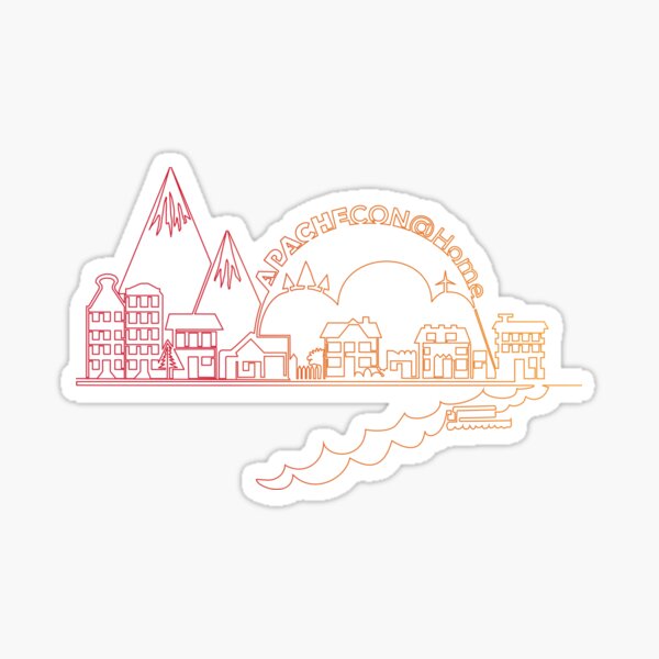 ApacheCon@Home 2020 Sticker