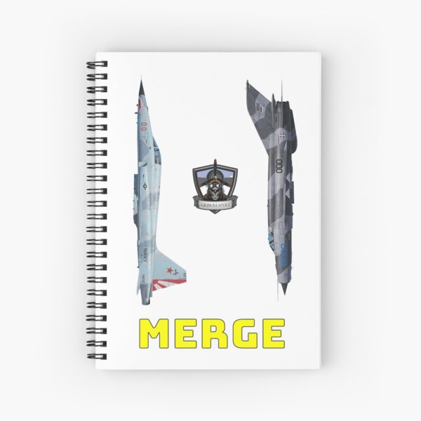 Merge! Spiral Notebook