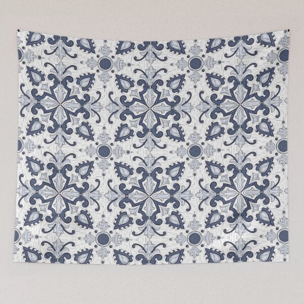 Item preview, Portuguese Oiled Floral Tiles  designed and sold by GVibezPadel.