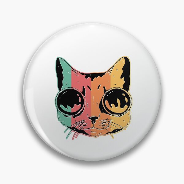 Item preview, Steampunk Goggles Cat Retro Vintage Hip Kitty designed and sold by gillys.