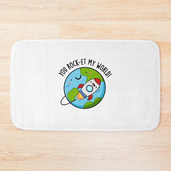 Item preview, You Rock-et My World Funny Rocket Puns  designed and sold by punnybone.