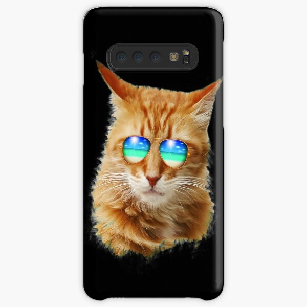 Cats In Glasses Cases For Samsung Galaxy Redbubble - crazy galaxy nerd cat sweater roblox
