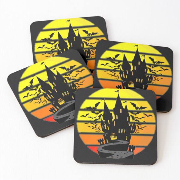 Item preview, haunted castle sunset designed and sold by Eric Shields.