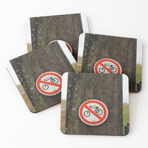 Item preview, No cyclists sign  designed and sold by pinkal.