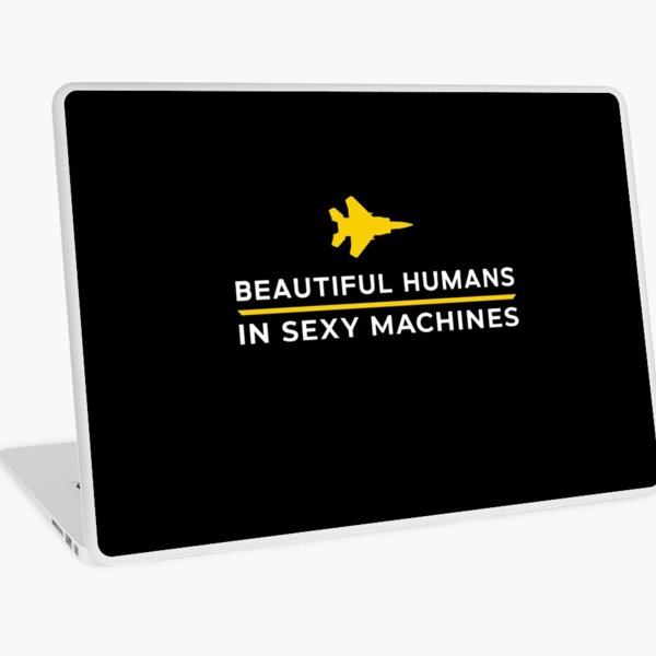 Beautiful Humans/Sexy Machines Laptop Skin