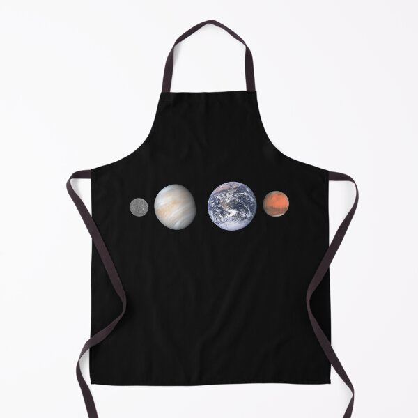 Item preview, Mercury, Venus, Earth, Mars - size comparison designed and sold by AvengingMeteor.