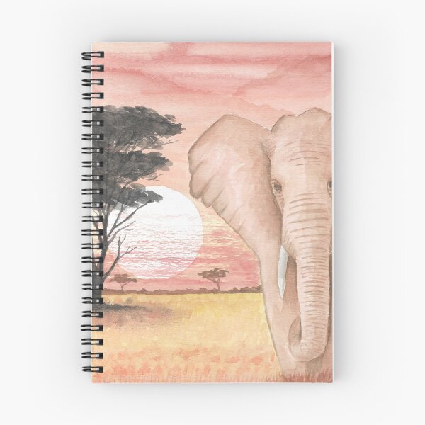 Item preview, Watercolor Art - African Elephant designed and sold by lucyideas.