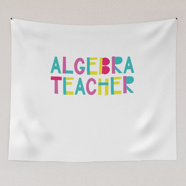 Item preview, Algebra Teacher Gift Idea Cute Back to School designed and sold by betternotes.