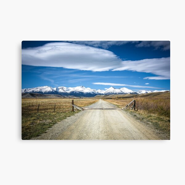 Crazy Mountains Canvas Print