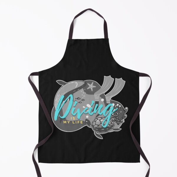 Item preview, I Love scuba diving - Diving is my life! Vintage designed and sold by miaoxiang9.