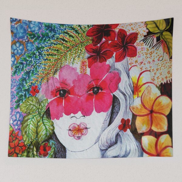 Item preview, Woman In Flowers designed and sold by customgiftstore.