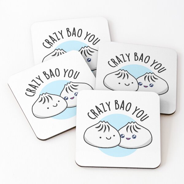 Item preview, Crazy Bao You Funny Dimsum Puns  designed and sold by punnybone.