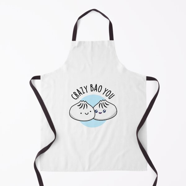 Crazy Bao You Cute Dimsum Pun Apron