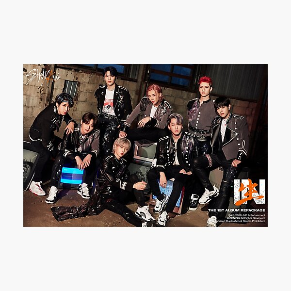 STRAY KIDS BACK DOOR Photographic Print