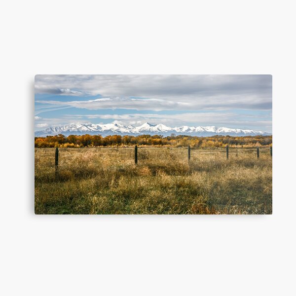 Fall in Montana Metal Print
