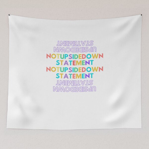 Item preview, Upside down, not upside down statement design designed and sold by Yesmalady.