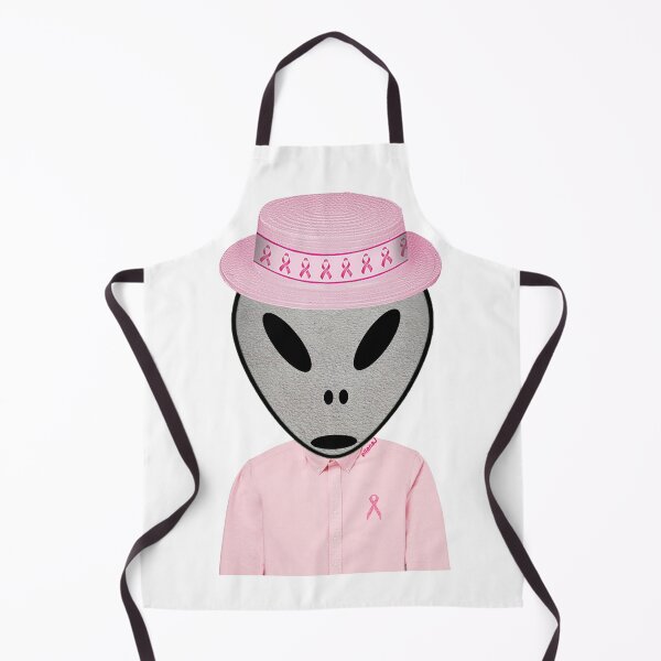 Item preview, An Alien Supporting Breast Cancer Awareness designed and sold by Intriguing Eclectives by Janelle K.