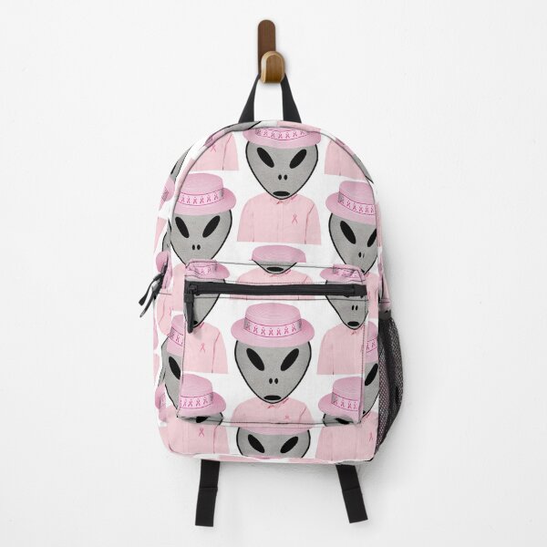 Item preview, An Alien Supporting Breast Cancer Awareness designed and sold by Intriguing Eclectives by Janelle K.
