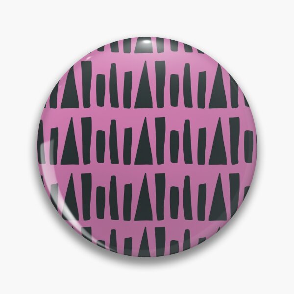 Item preview, Black and Pink Abstract Geometric Pattern designed and sold by Ildiko Sipos.