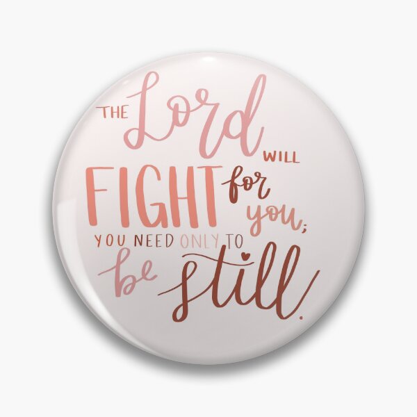 Item preview, Exodus 14:14 (Pink/Orange) designed and sold by hsjdesigns.