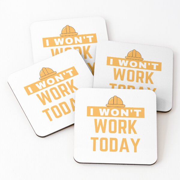 Item preview, I won't work today labor day sale designed and sold by nimitkhurana.