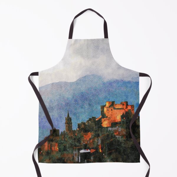 Item preview, Castle on a Hill In Sicily designed and sold by Digitalcrone.