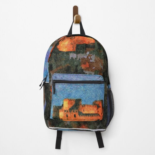 Item preview, Castle on a Hill In Sicily designed and sold by Digitalcrone.