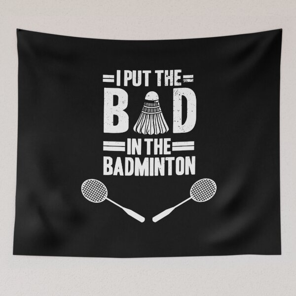 Item preview, Badminton Sayings Badminton Player Gift designed and sold by Ibu83.