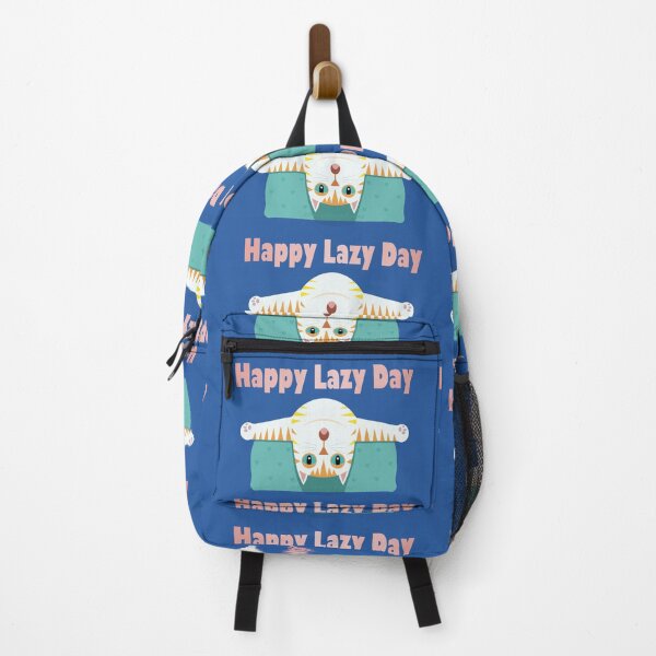 Item preview, HAPPY LAZY DAY CAT designed and sold by Jean Gregory Evans.