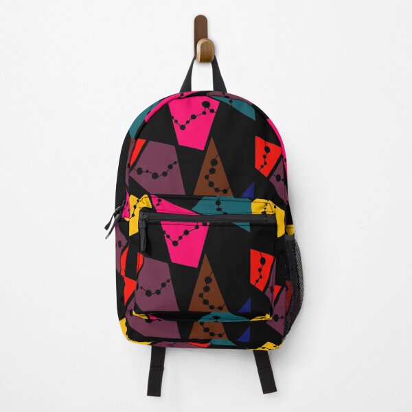 Item preview, Bright abstract black multicolor pattern modern chic designed and sold by spooks draws.