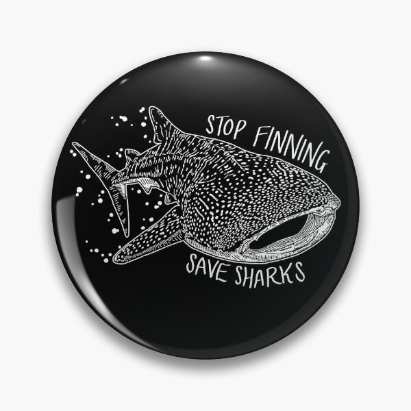 Item preview, Stop Finning Save Sharks Whale Sharks designed and sold by Narked-Shark.