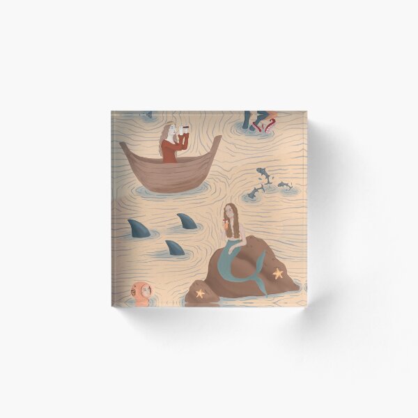 Item preview, What happen in the sea? designed and sold by Latiefaah.
