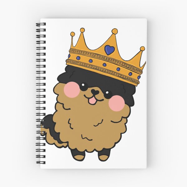 Item preview, Black & Tan Pom with Crown designed and sold by EAMcNamara.