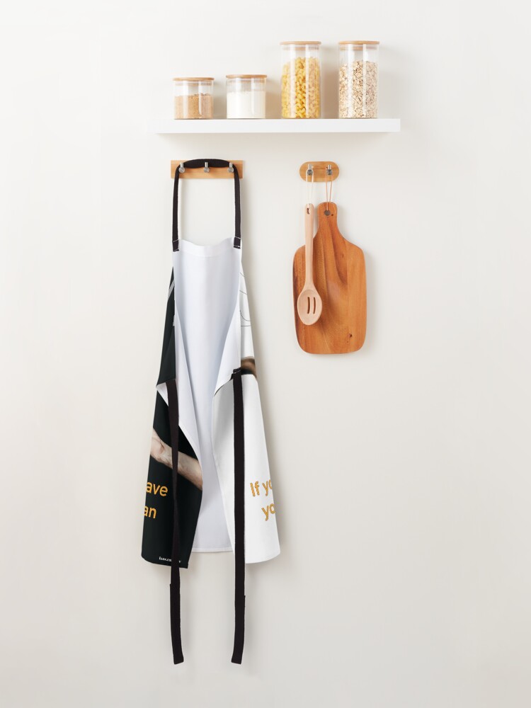 Alternate view of Have You Ever Asked A Man Out On A Date Apron