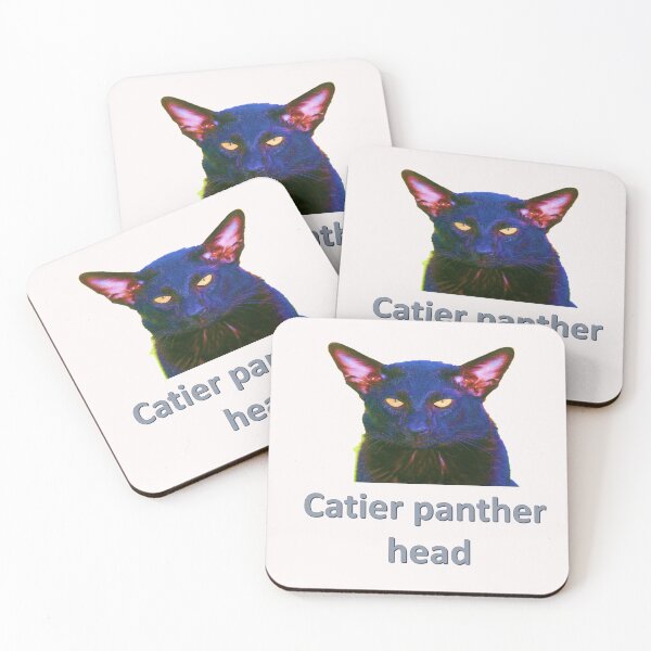 Item preview, CATIER PANTHER HEAD CHIRT ! ENSSENTIAL T-CHIRT designed and sold by Dahani-mo.