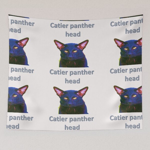Item preview, CATIER PANTHER HEAD CHIRT ! ENSSENTIAL T-CHIRT designed and sold by Dahani-mo.