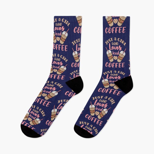 Item preview, Just a Girl Who Loves Iced Coffee Cold Brew designed and sold by jaygo.
