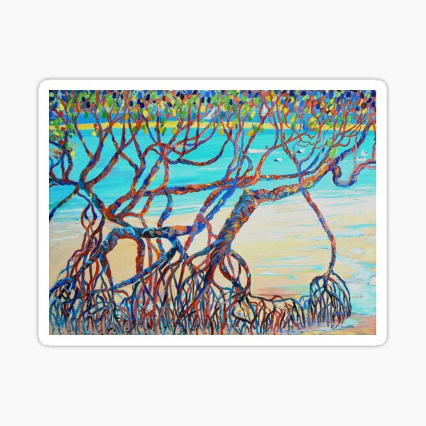 Town of 1770 Mangroves Sticker