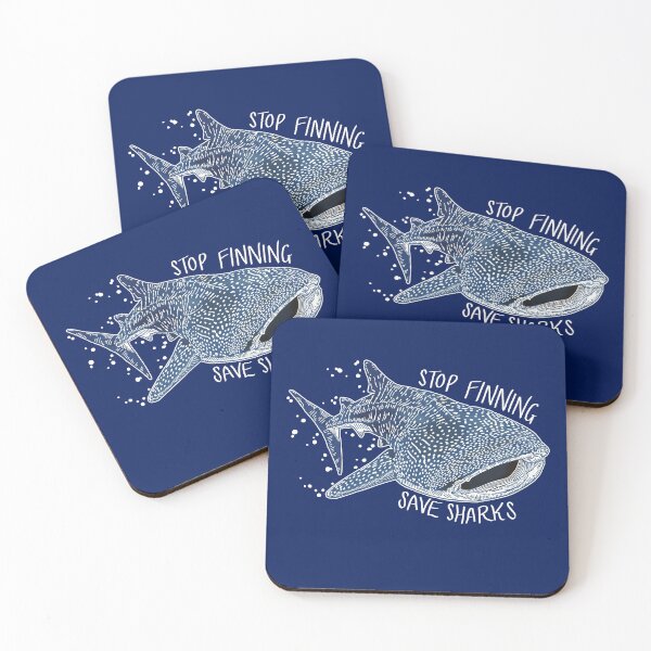 Item preview, Stop Finning Save Sharks Whale Sharks designed and sold by Narked-Shark.