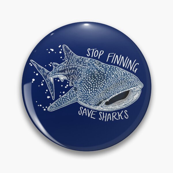 Item preview, Stop Finning Save Sharks Whale Sharks designed and sold by Narked-Shark.