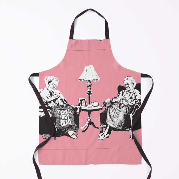 Item preview, Banksy Grannies Knitting Pullovers Stencil Graphic designed and sold by WE-ARE-BANKSY.