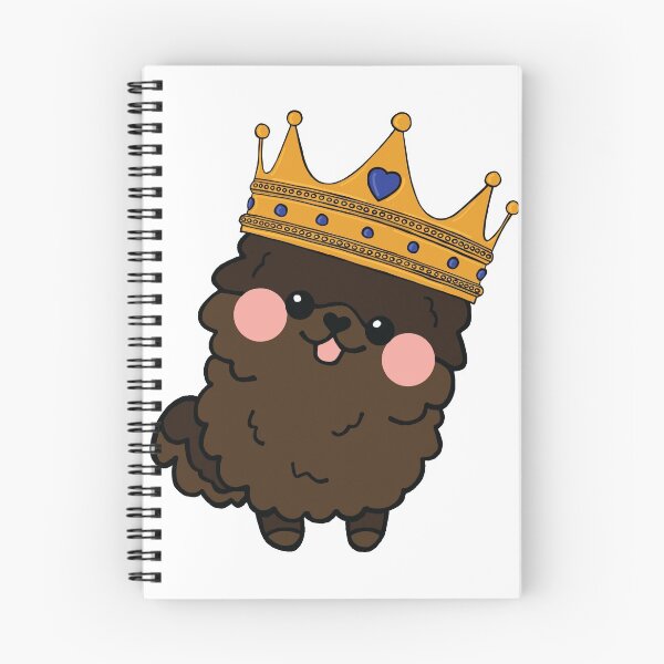 Item preview, Chocolate Pom with Crown designed and sold by EAMcNamara.